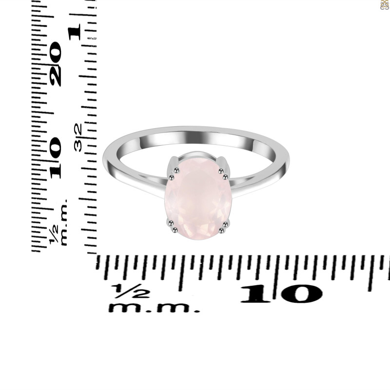 Rose Quartz Ring RSQ-RDR-3145.