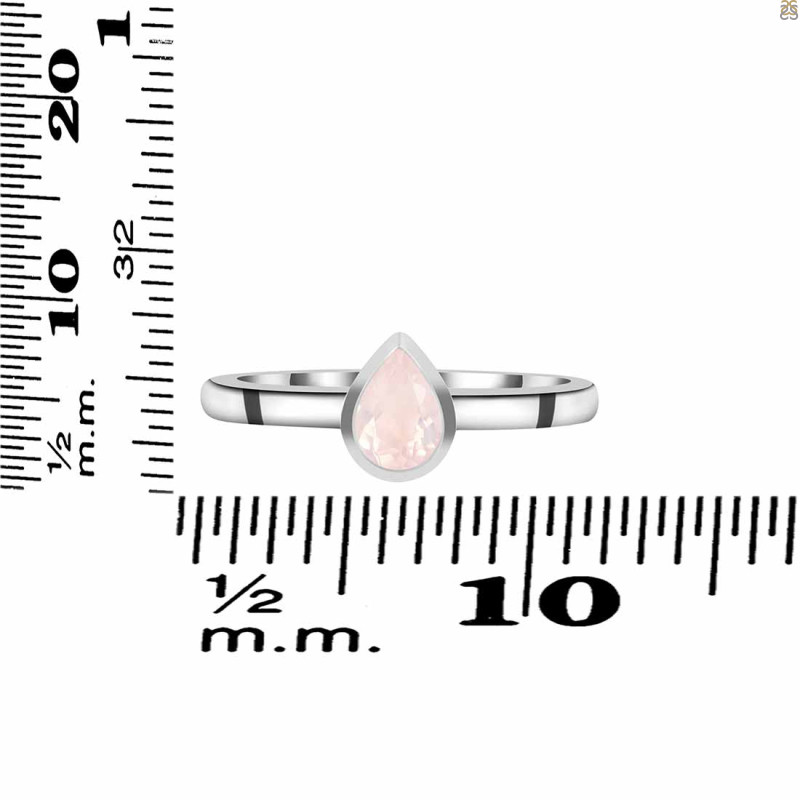 Rose Quartz Ring RSQ-RDR-4030.