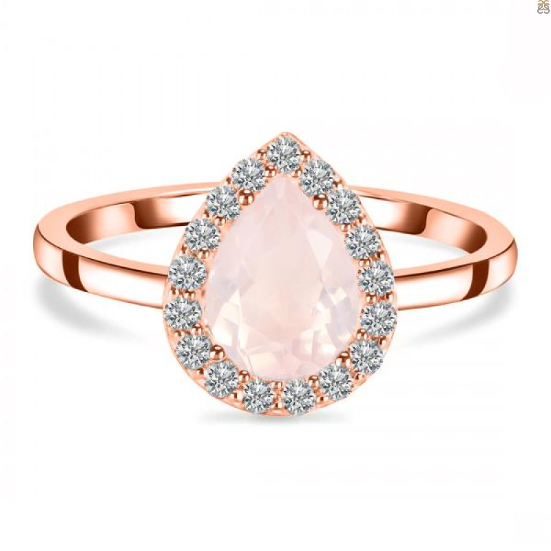 Rose Quartz Ring RSQ-RR-401.