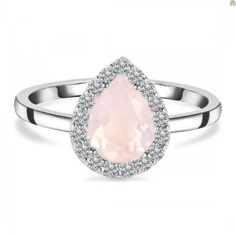 Rose Quartz Ring RSQ-RR-401.