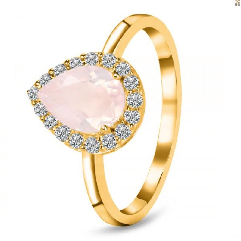 Rose Quartz Ring RSQ-RR-401.