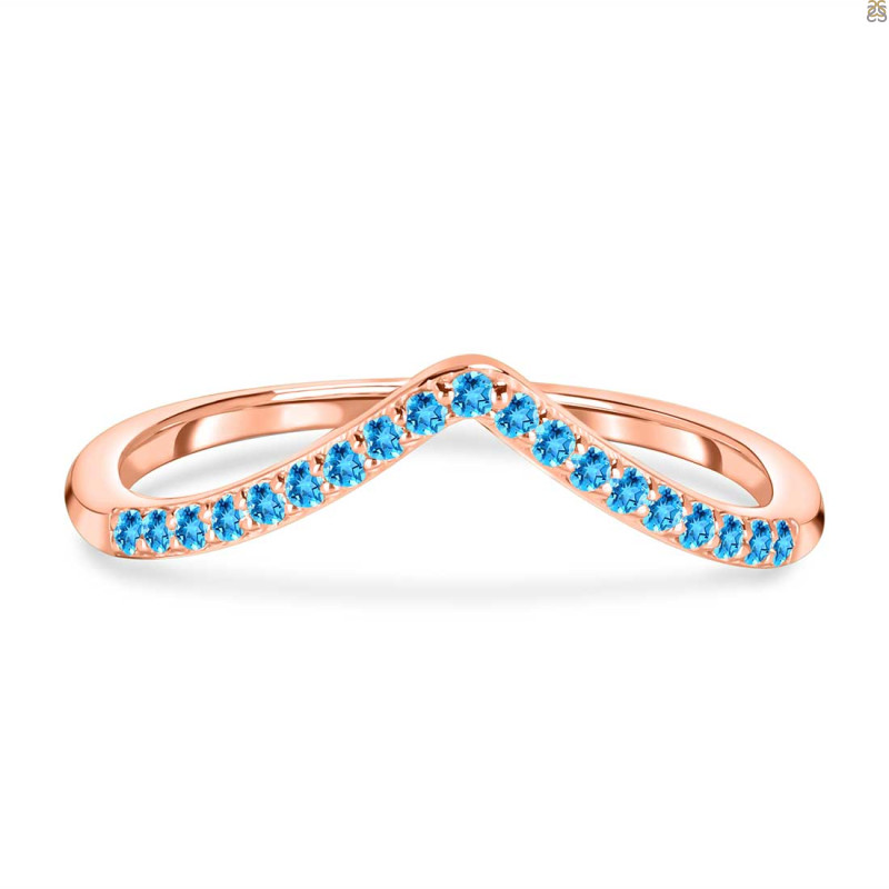 Swiss Blue Topaz Ring SBTZ-RR-323.