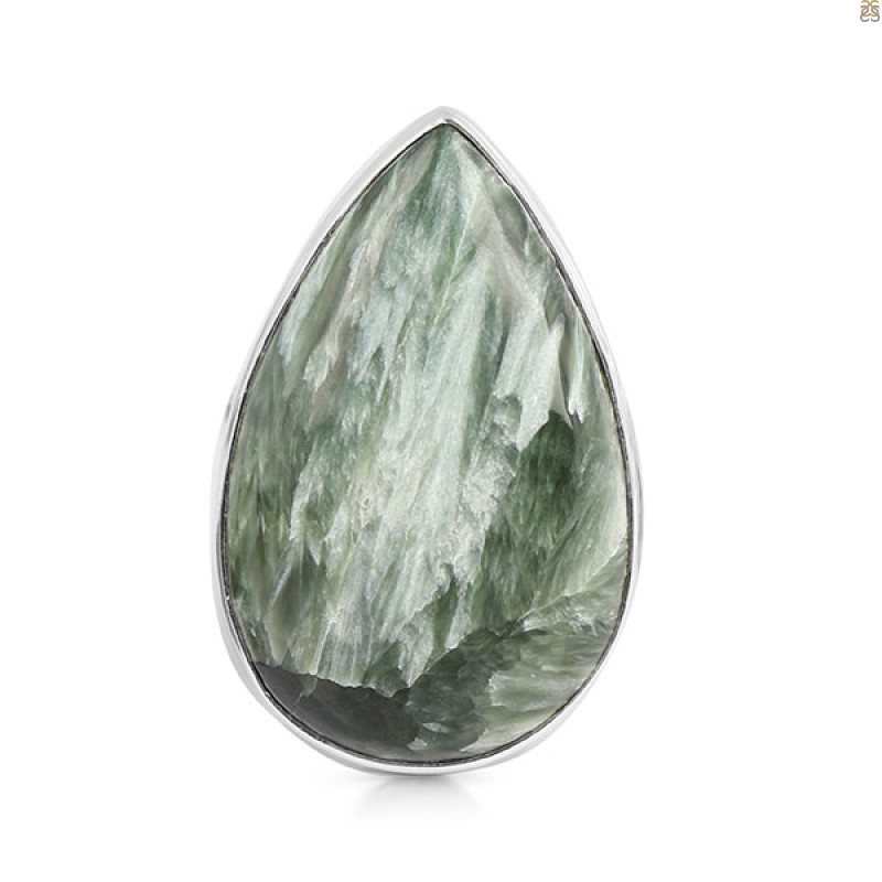 Seraphinite Adjustable Ring-ADJ-R SER-2-91