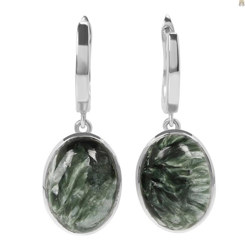 Seraphinite Earring-E SER-3-15