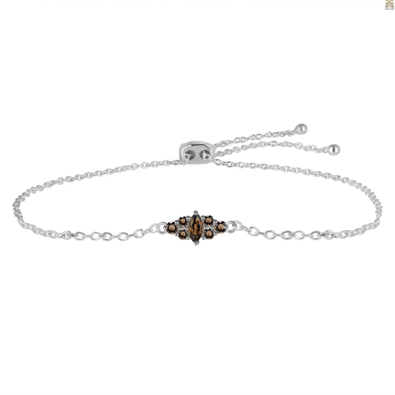 Smoky Bracelet With Adjustable Camera Lock SMY-RDB-142.