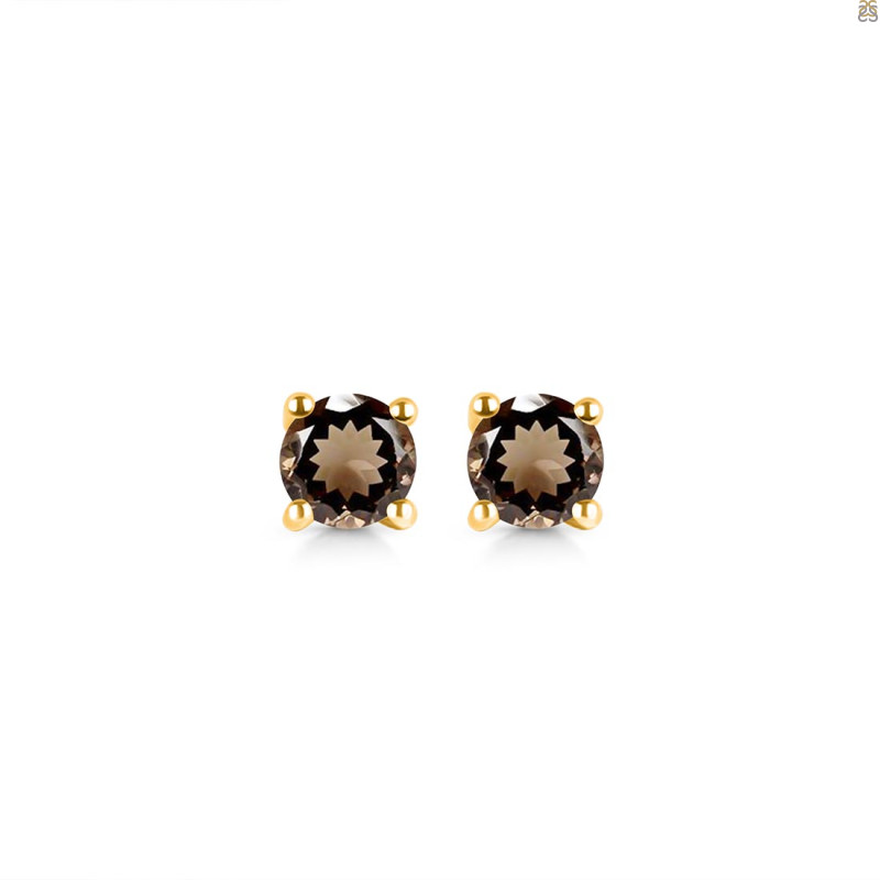 Smoky Stud Earring SMY-RDE-1321.