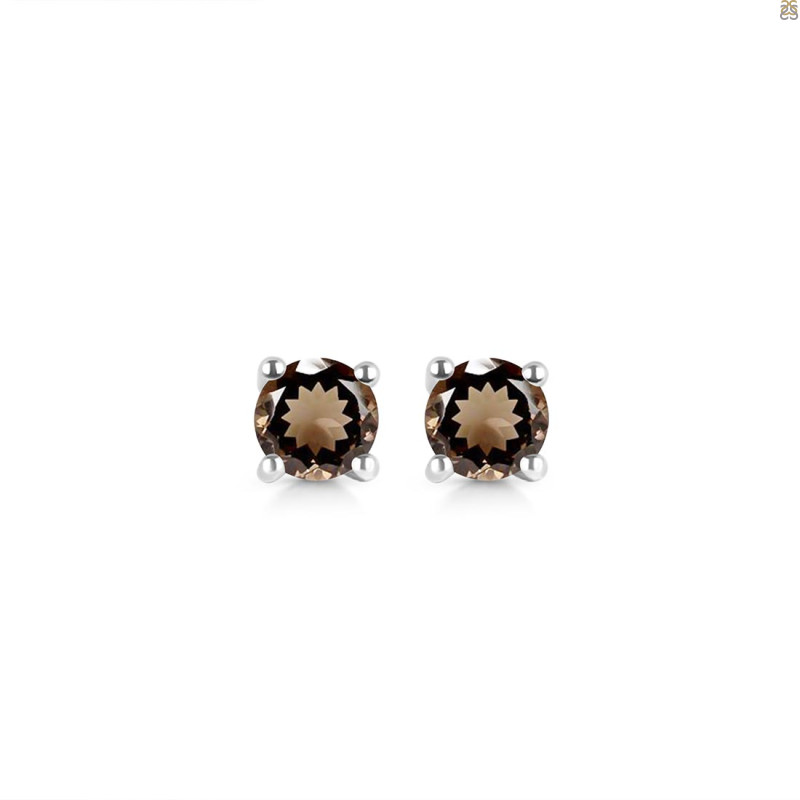 Smoky Stud Earring SMY-RDE-1321.