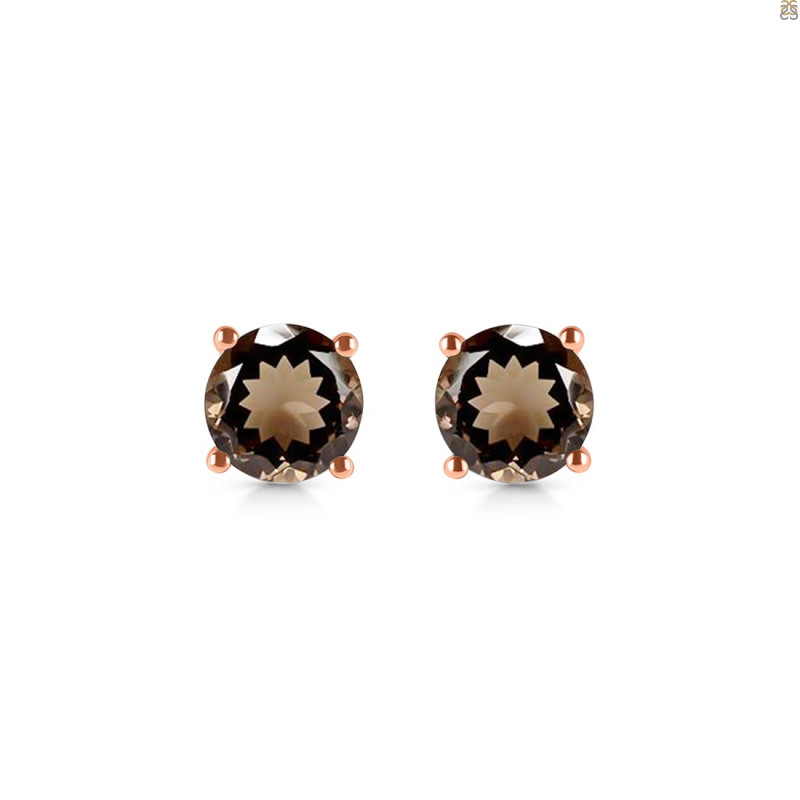Smoky Stud Earring SMY-RDE-1353.