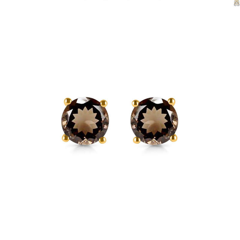 Smoky Stud Earring SMY-RDE-1353.