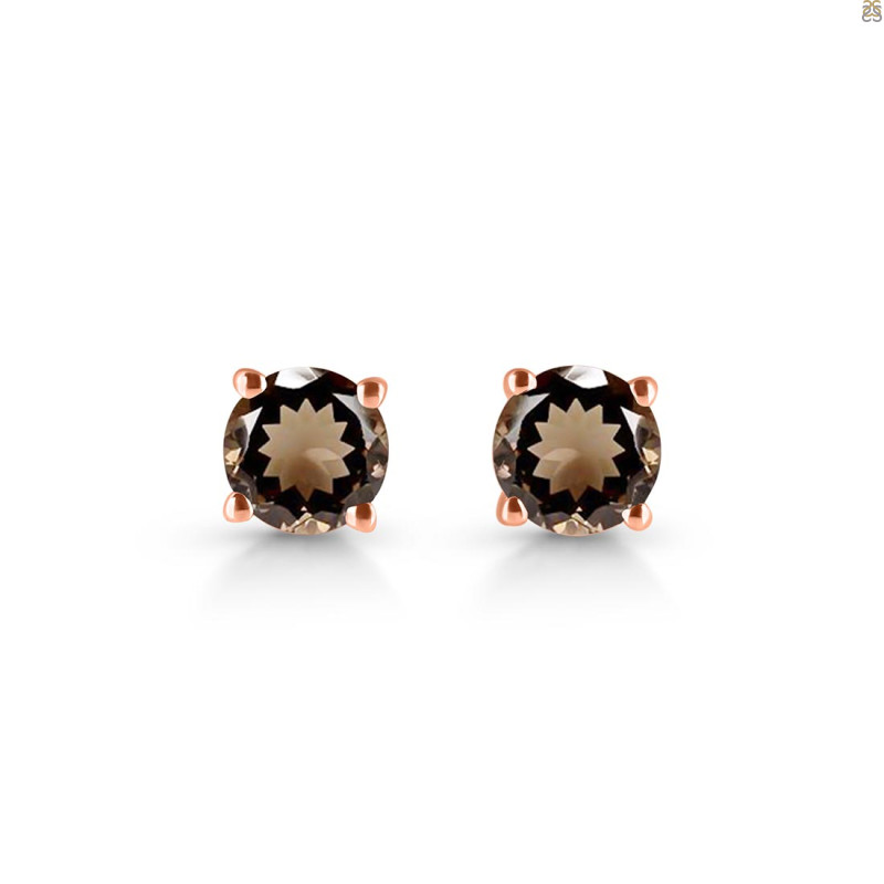 Smoky Stud Earring SMY-RDE-1435.