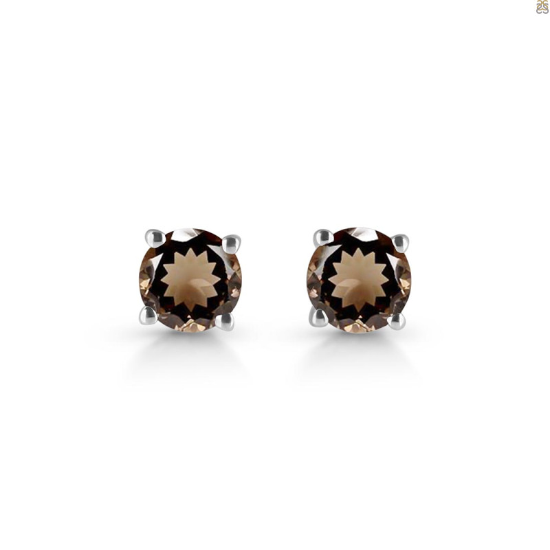 Smoky Stud Earring SMY-RDE-1435.