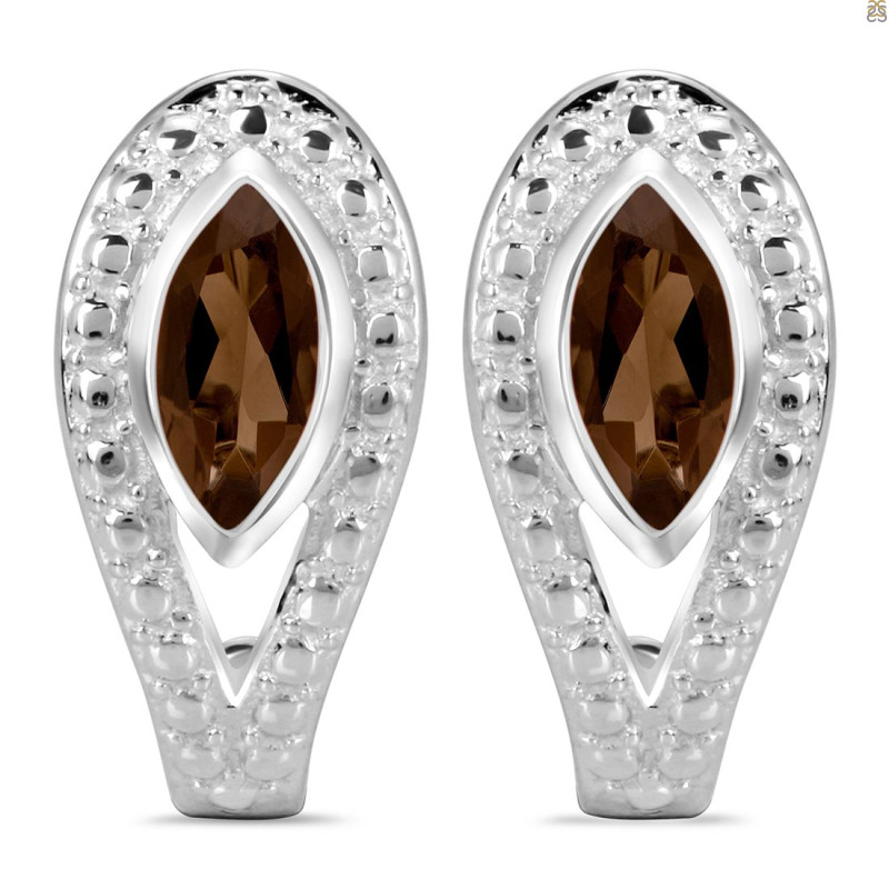 Smoky Stud Earring SMY-RDE-17.