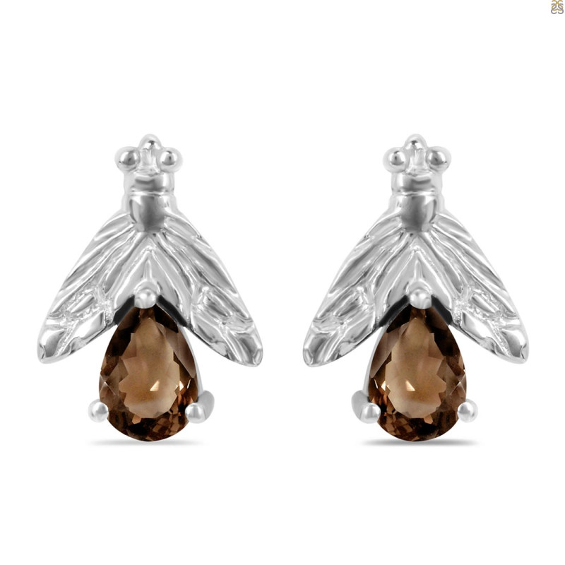 Smoky Stud Earring SMY-RDE-30.