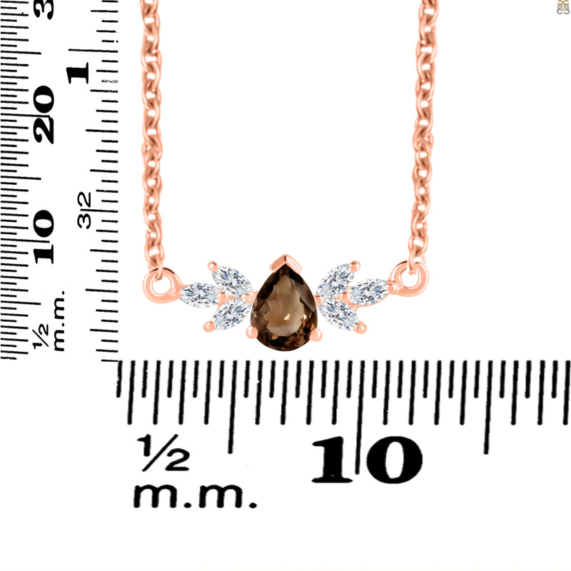 Smoky Necklaces SMY-RDN-471.