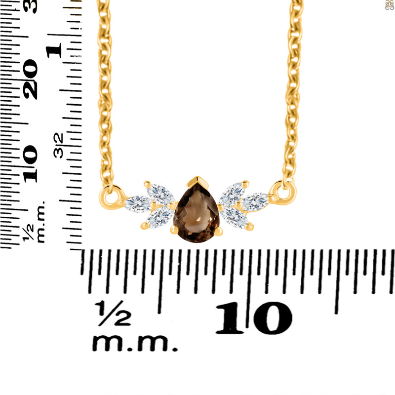 Smoky Necklaces SMY-RDN-471.