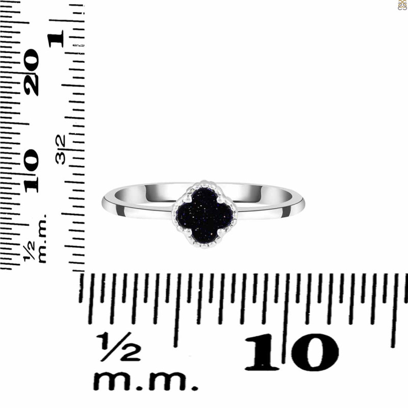 Blue Sunstone Ring BSS-RDR-3158.