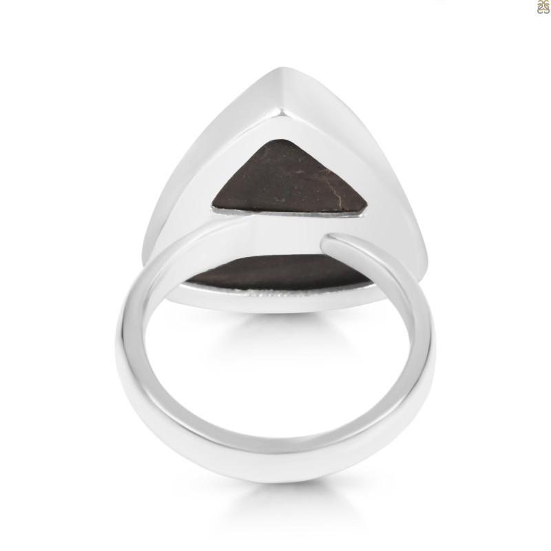 Spectropyrite Druzy Adjustable Ring-ADJ-R SPD-2-108