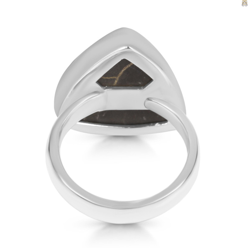 Spectropyrite Druzy Adjustable Ring-ADJ-R SPD-2-166