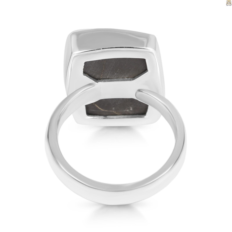 Spectropyrite Druzy Adjustable Ring-ADJ-R SPD-2-172