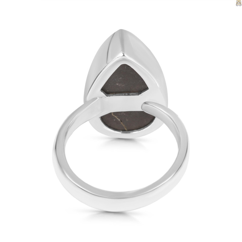 Spectropyrite Druzy Adjustable Ring-ADJ-R SPD-2-192
