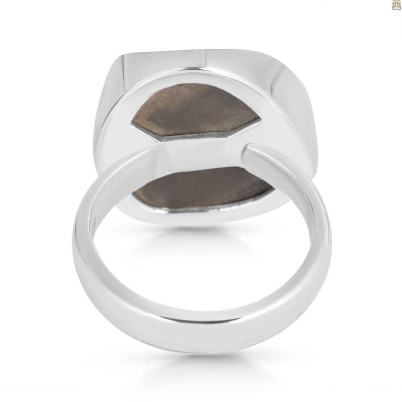 Spectropyrite Druzy Adjustable Ring-ADJ-R SPD-2-193