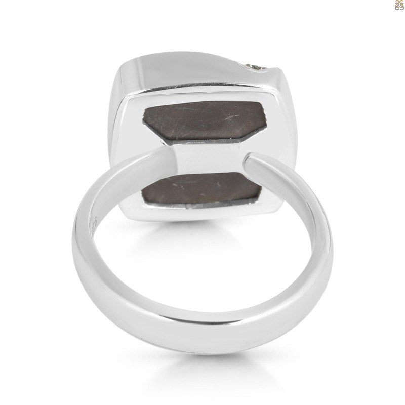 Spectropyrite Druzy Adjustable Ring-ADJ-R SPD-2-194