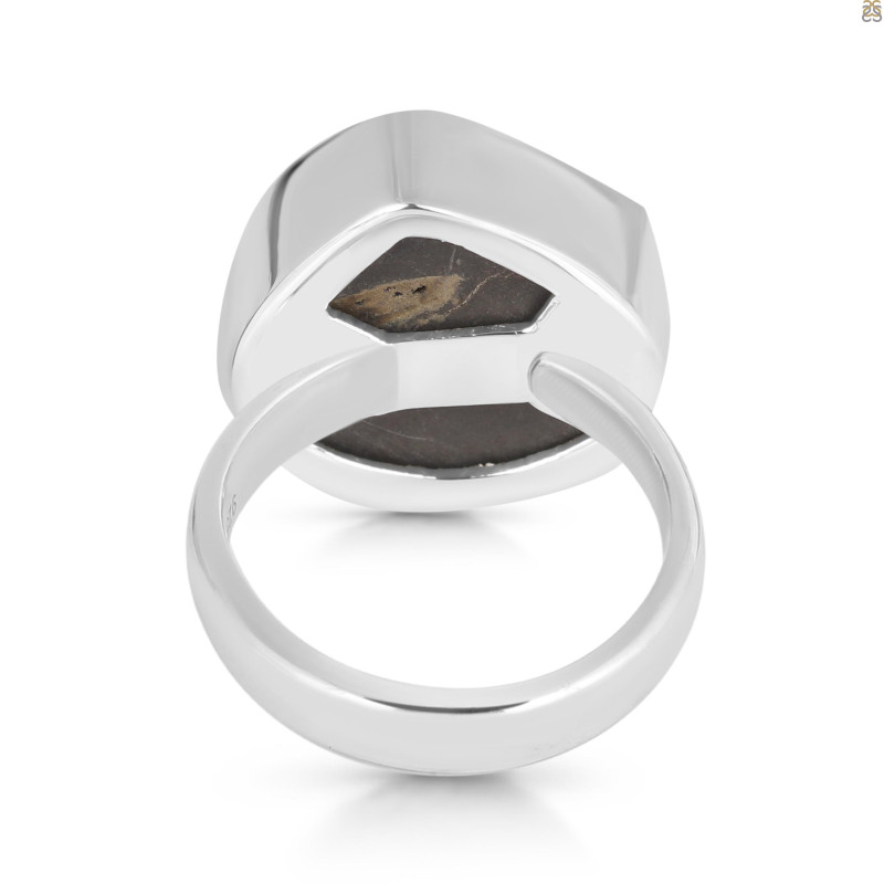 Spectropyrite Druzy Adjustable Ring-ADJ-R SPD-2-195
