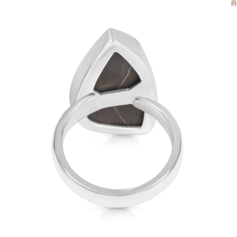 Spectropyrite Druzy Adjustable Ring-ADJ-R SPD-2-200