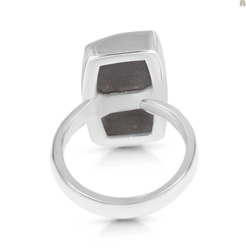 Spectropyrite Druzy Adjustable Ring-ADJ-R SPD-2-201