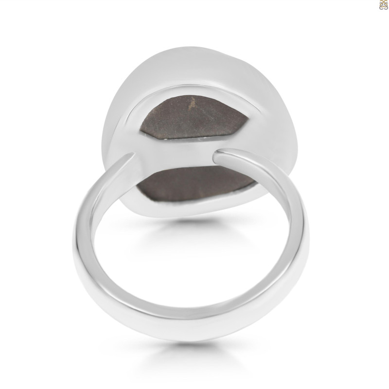 Spectropyrite Druzy Adjustable Ring-ADJ-R SPD-2-203
