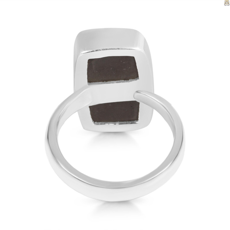 Spectropyrite Druzy Adjustable Ring-ADJ-R SPD-2-96