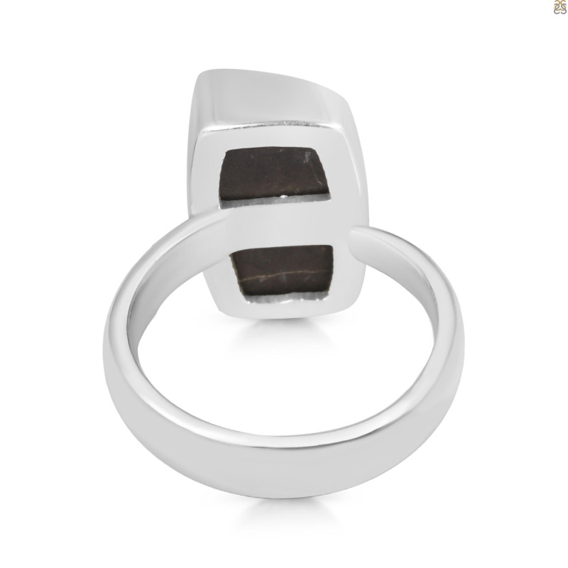 Spectropyrite Druzy Adjustable Ring-ADJ-R SPD-2-99