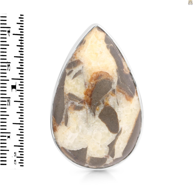 Septarian Rhyolite Adjustable Ring-ADJ-R SPR-2-33