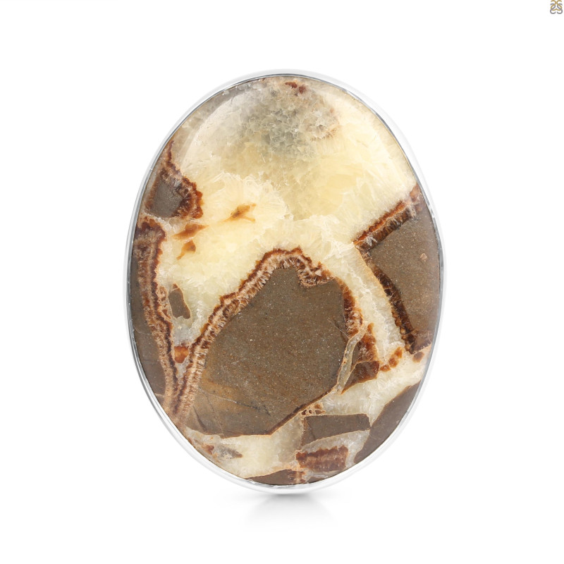 Septarian Rhyolite Adjustable Ring-ADJ-R SPR-2-34