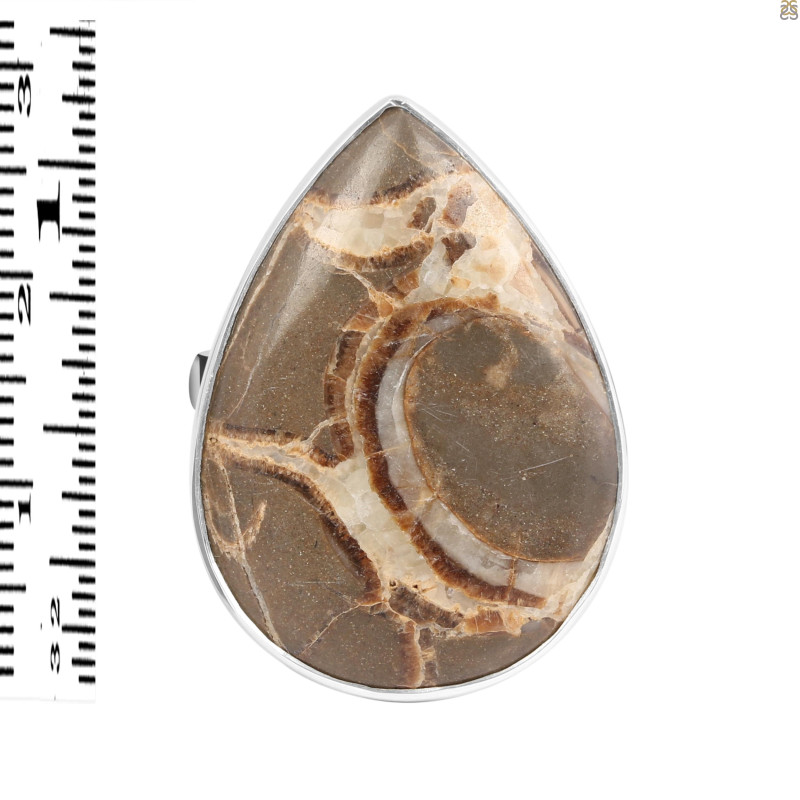 Septarian Rhyolite Adjustable Ring-ADJ-R SPR-2-44