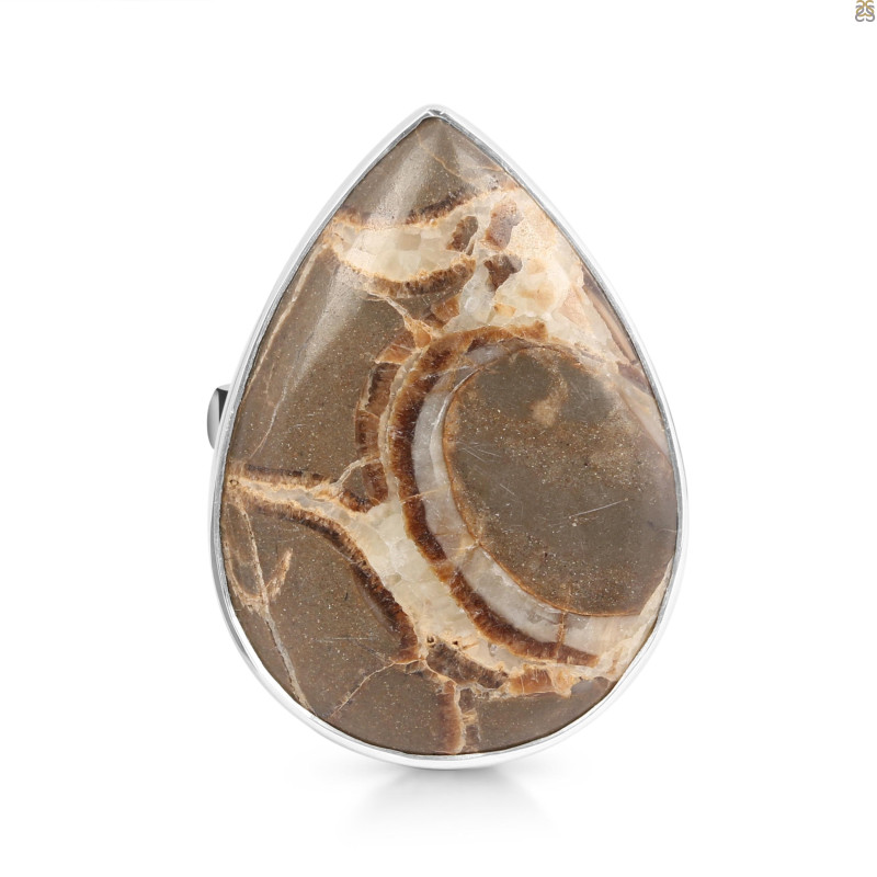Septarian Rhyolite Adjustable Ring-ADJ-R SPR-2-44
