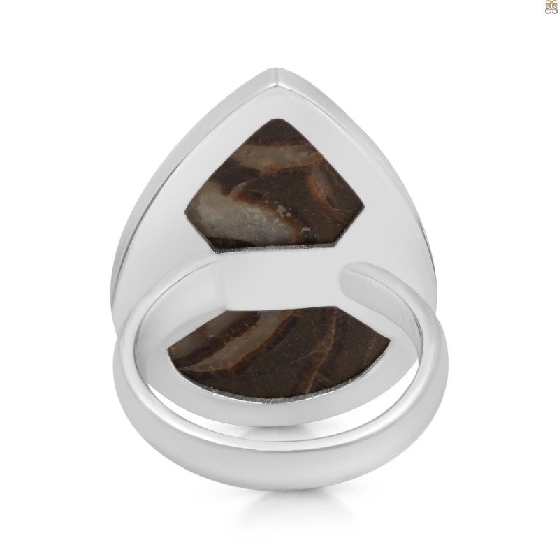 Septarian Rhyolite Adjustable Ring-ADJ-R SPR-2-44