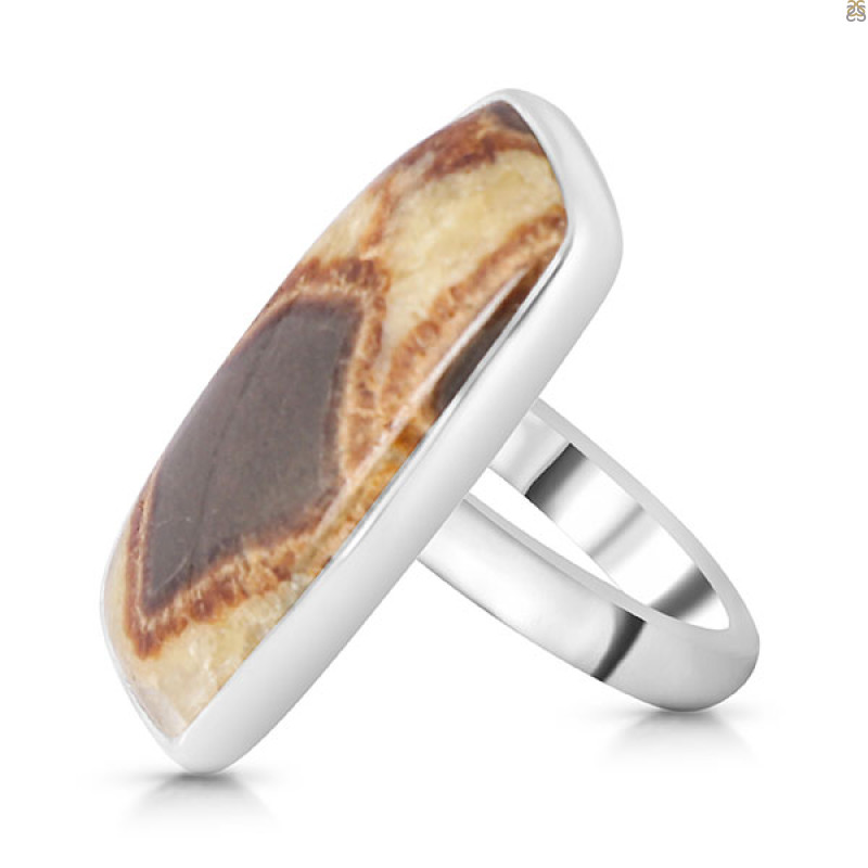 Septarian Rhyolite Adjustable Ring-ADJ-R SPR-2-9