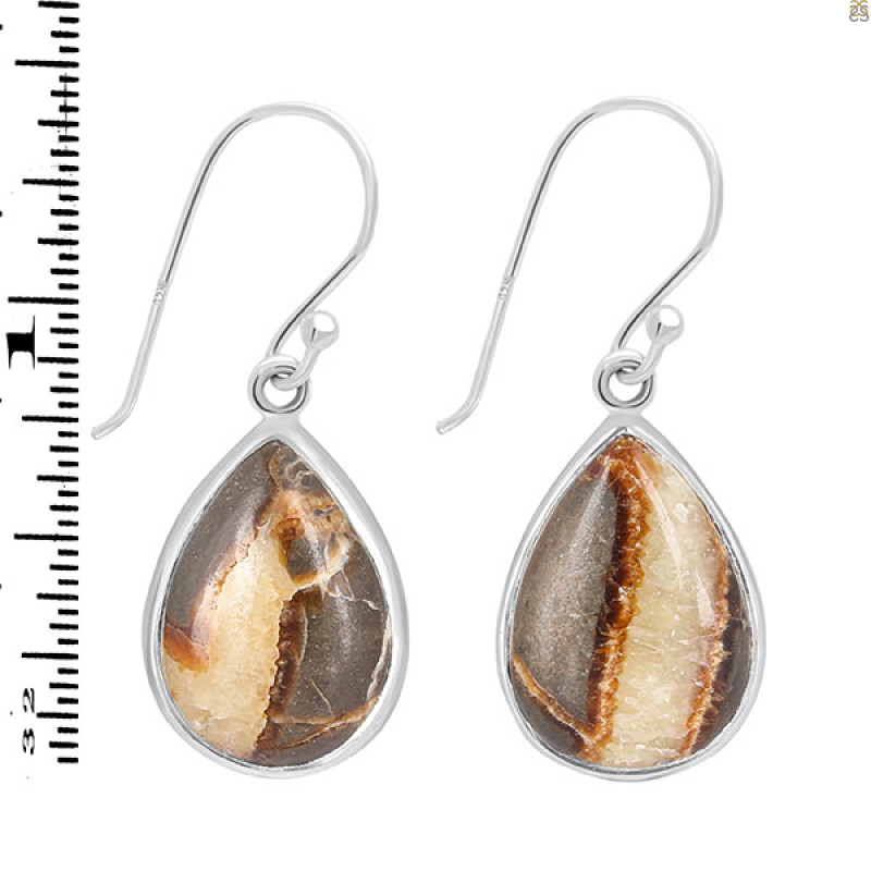 Septarian Rhyolite Earring-E SPR-3-1