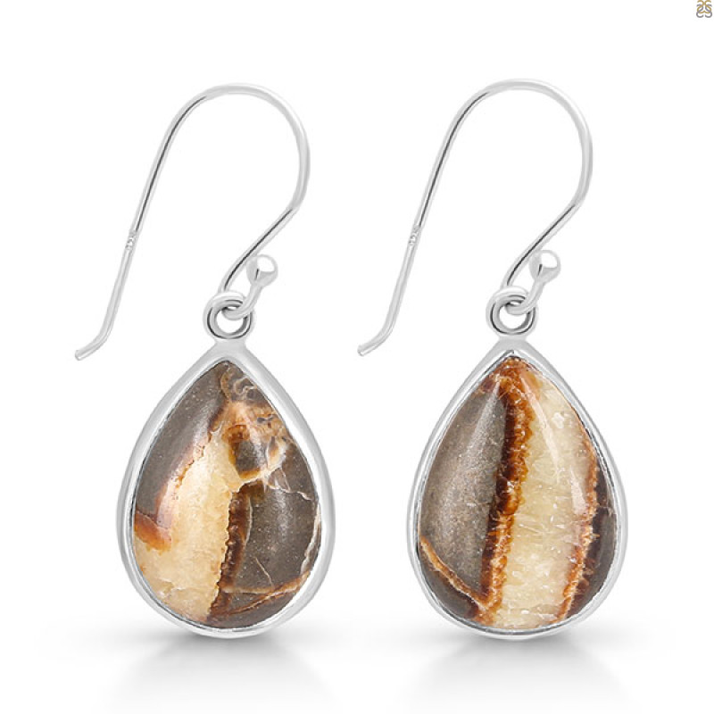 Septarian Rhyolite Earring-E SPR-3-1