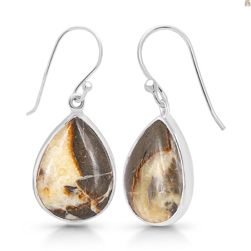 Septarian Rhyolite Earring-E SPR-3-22