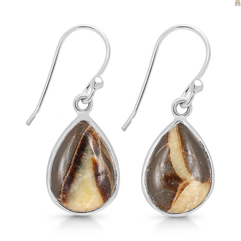 Septarian Rhyolite Earring-E SPR-3-24