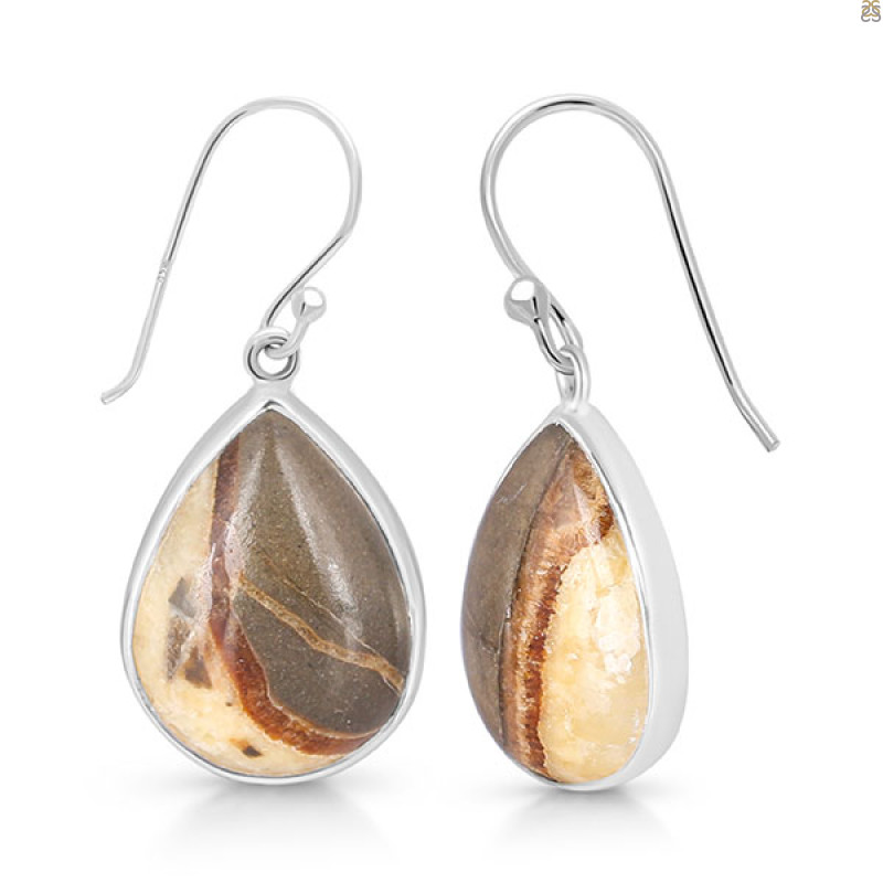 Septarian Rhyolite Earring-E SPR-3-3