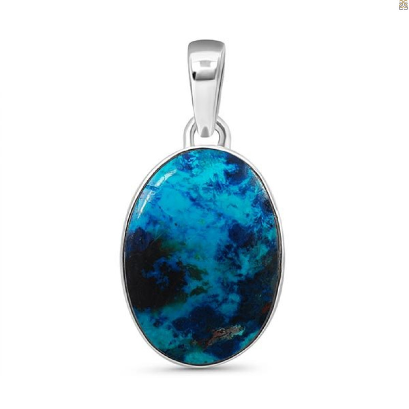 Shattuckite Pendant-SP STK-1-131