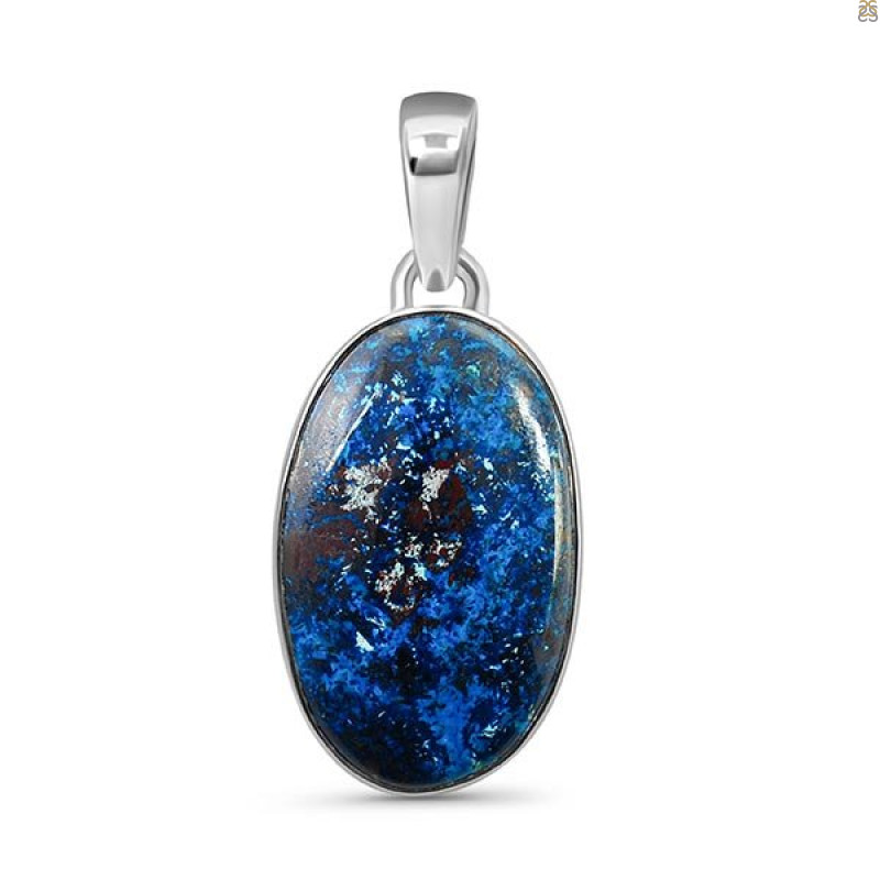 Shattuckite Pendant-SP STK-1-132