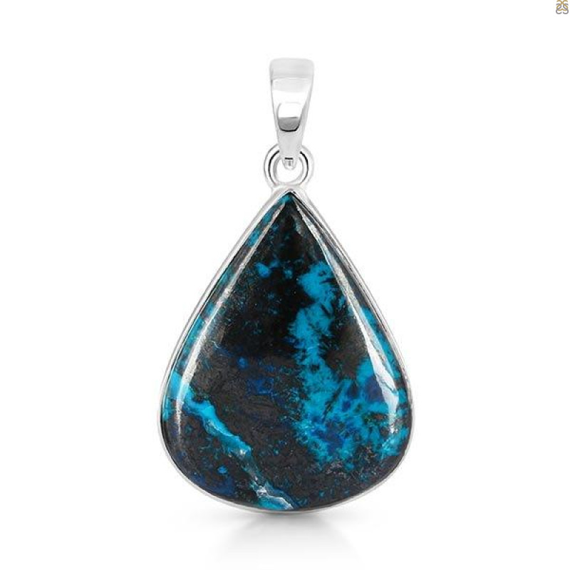 Shattuckite Pendant-SP STK-1-144
