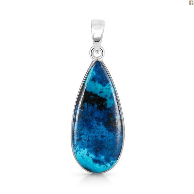 Shattuckite Pendant-SP STK-1-147