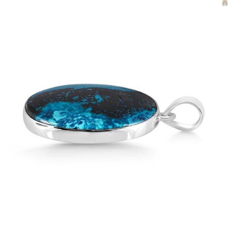 Shattuckite Pendant-SP STK-1-150
