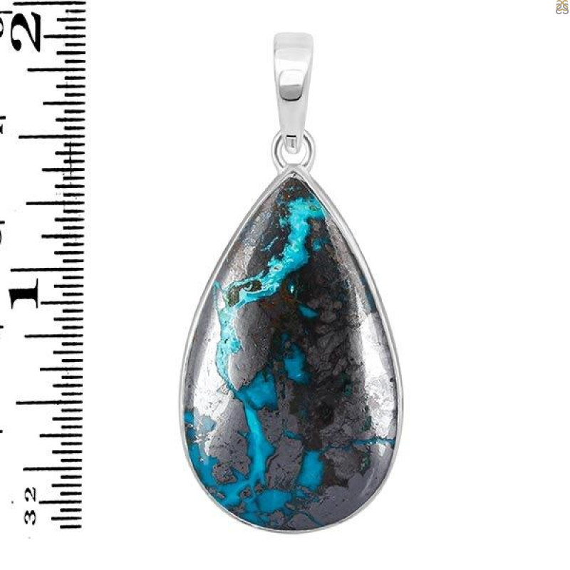 Shattuckite Pendant-SP STK-1-152