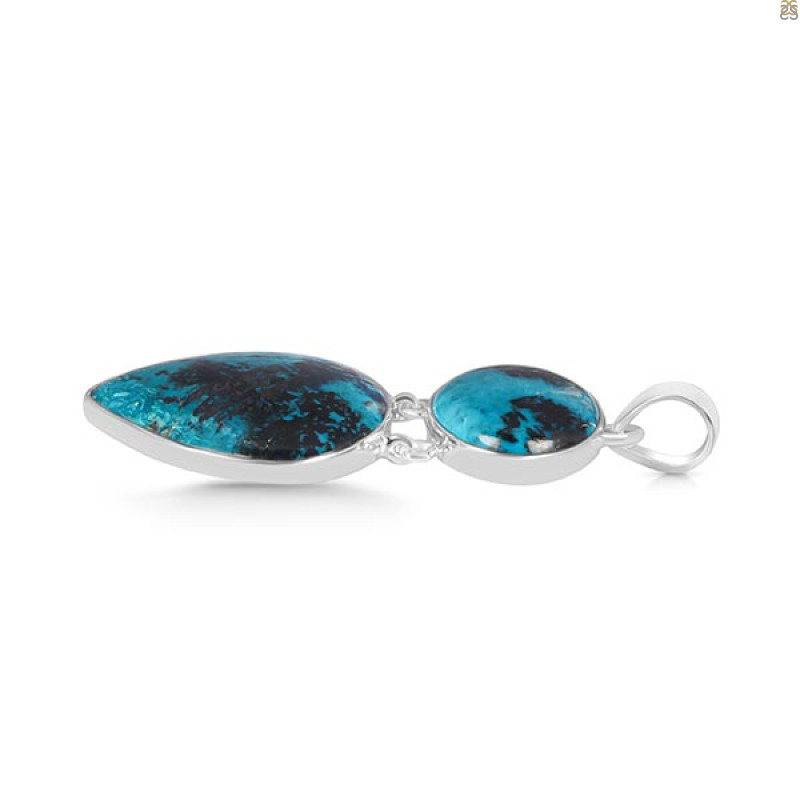 Shattuckite Pendant-2SP STK-1-169
